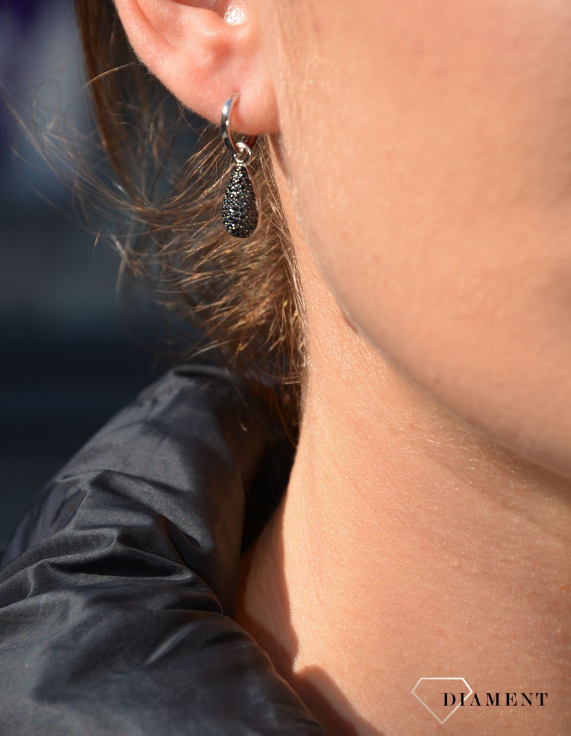 Kolczyki srebrne czarne cyrkonie Dall'Acqua K BY 136 0114 (4).jpg